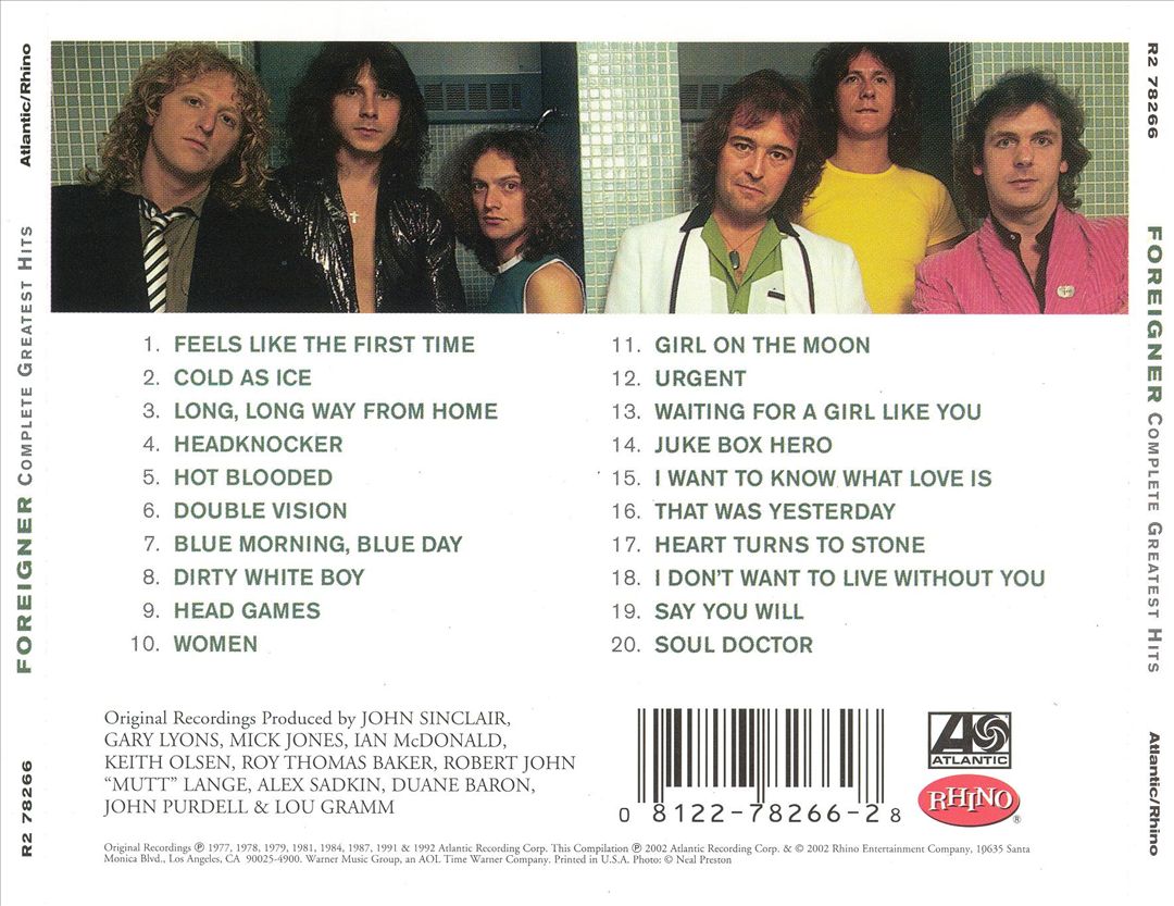 FOREIGNER - COMPLETE GREATEST HITS CD NEUF - Photo 1/1