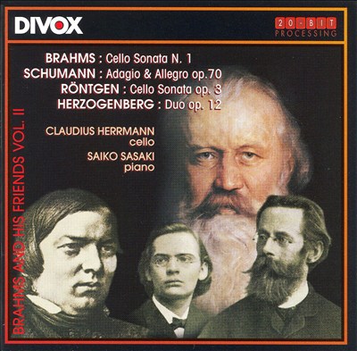 Brahms and his Friends, Vol. 2