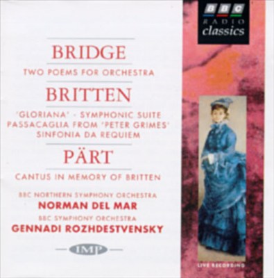 Part, Britten and Bridge