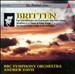 Benjamin Britten: Four Sea Interludes and Passacaglia from Peter Grimes; Variations on a Theme of Frank Bridge
