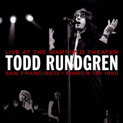Live at the Warfield Theater San Francisco: March 10th 1990