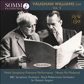 Vaughan Williams Live, Vol. 1