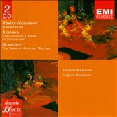 Rimsky-Korsakov: Scheherazade; Arensky: Variations on a theme of Tchaikovsky; Glazunov: The Seasons; Concert Waltzes