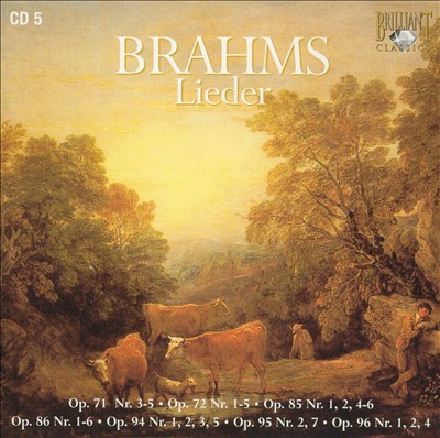 Brahms: Lieder, CD5