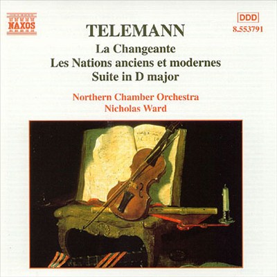 Overture: Les nations anciennes et modernes, suite for strings & continuo in G major, TWV 55:G4