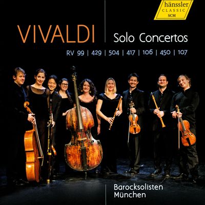 Chamber Concerto, for flute or violin, violin, bassoon or cello & continuo in G minor, RV 106