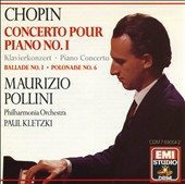 Chopin: Piano Concerto No. 1; Ballade No. 1; Polonaise No. 6