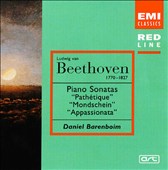 Beethoven: Piano Sonatas "Pathétique" "Mondschein" "Appassionata"