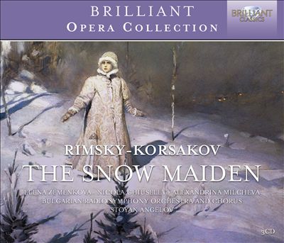 The Snow Maiden (Snegurochka) (i), opera ("springtime tale") in 4 acts with a prologue