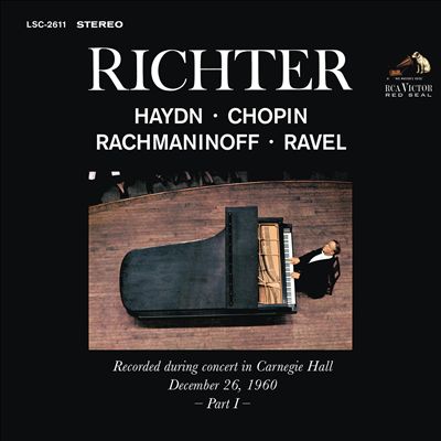 Richter plays Haydn, Chopin, Rachmaninoff, Ravel (Carnegie Hall, December 26, 1960)