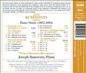Anton Rubinstein: Piano Music (1852-1894)