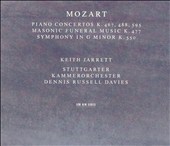 Mozart: Piano Concertos K. 467, 488 & 595; Masonic Funeral Music; Symphony in G minor K. 550