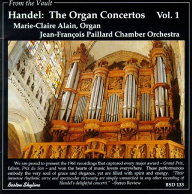 Handel: The Organ Concertos, Vol. 1