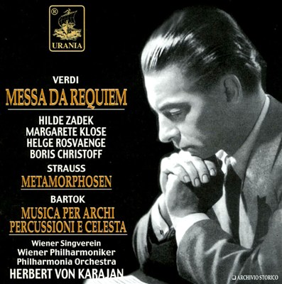 Verdi: Requiem Mass; Bartok: Music Sz106