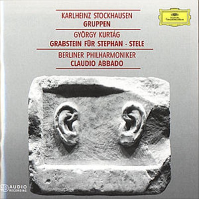 Stockhausen: Gruppen; Kurtág: Grabstein für Stephan; Stele