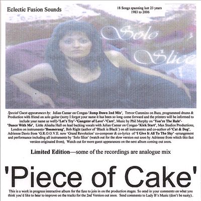 Piece of Cake Eclectic Fusion Sounds