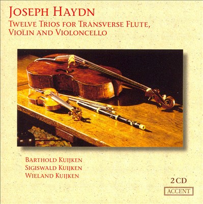 Joseph Haydn: Twelve Trios for Transverse Flute, Violin and Violoncello