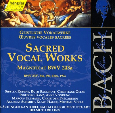 Bach: Sacred Vocal Works
