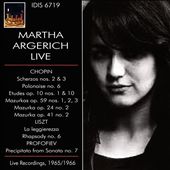 Martha Argerich Live: Live Recordings, 1965/1966