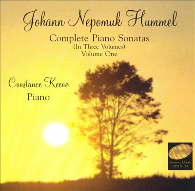 Johann Nepomuk Hummel: Complete Piano Sonatas, Vol. 1