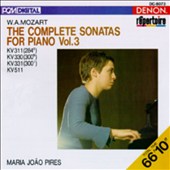 W.A. Mozart: The Complete Sonatas for Piano, Vol. 3