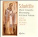 Alfred Schnittke: Choir Concerto; Voices of Nature; Minnesang