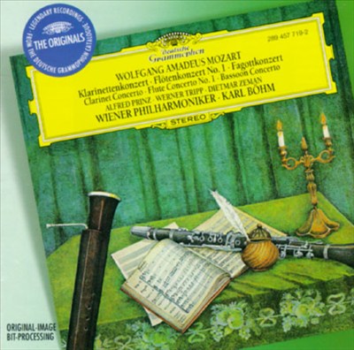 Mozart: Clarinet Concerto; Flute Concerto No. 1; Bassoon Concerto