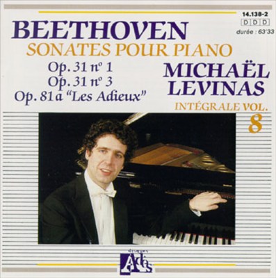 Beethoven: Sonates pour Piano, Opp. 31 & 81a