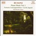 Busoni: Piano Music, Vol. 1