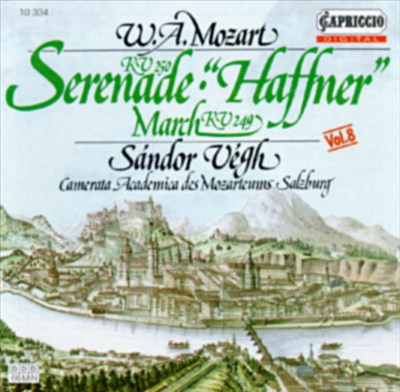 Mozart: Serenade No.7, KV. "Haffner", March in D major, KV.249