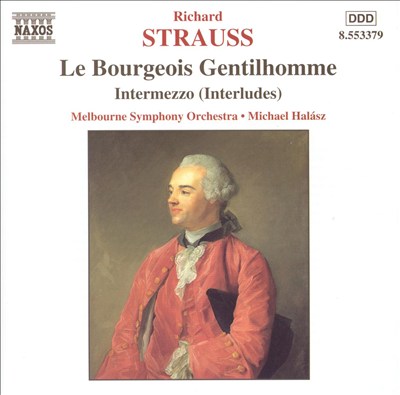 Der Bürger als Edelmann (Le bourgeois gentilhomme), suite from the ballet for orchestra, Op. 60-IIIa (TrV 228c)