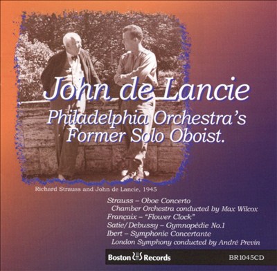 John de Lancie, Philadelphia Orchestra's Former Solo Oboist