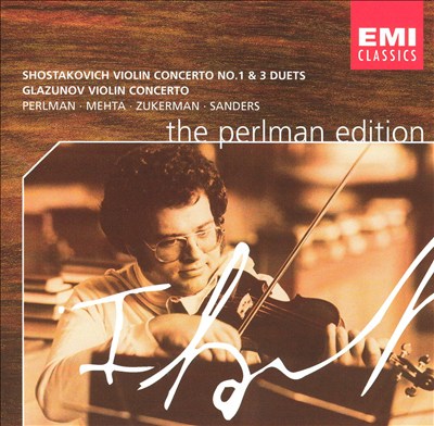 Shostakovich: Violin Concerto No. 1 & 3 Duets; Glazunov: Violin Concerto