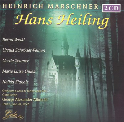 Hans Heiling, opera, Op. 80