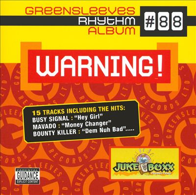 Warning!: Greensleeves Rhythm Album, Vol. 88