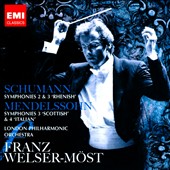Schumann: Symphonies Nos. 2 & 3; Mendelssohn: Symphonies Nos. 3 & 4