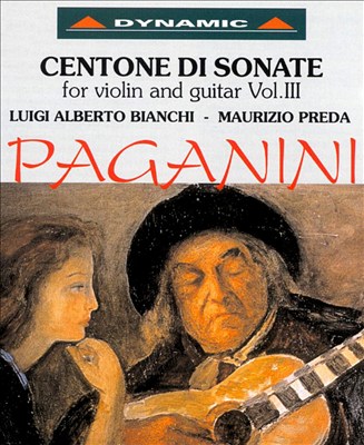 Sonata for violin & guitar in A major (Centone di sonate, Letter C/5), MS 112/17