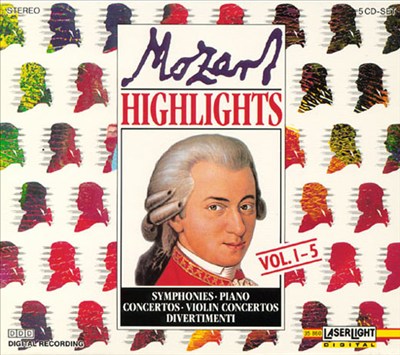 Mozart Highlights, Vols. 1-5
