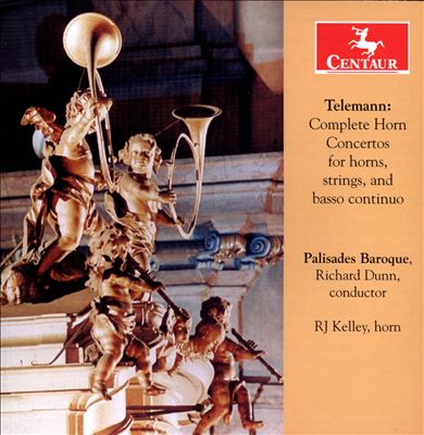 Concerto for 2 horns, strings & continuo in D major, TWV 52:D2