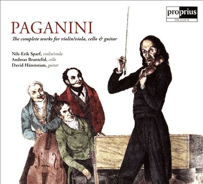 Paganini: The complete works for violin/viola, cello & guitar