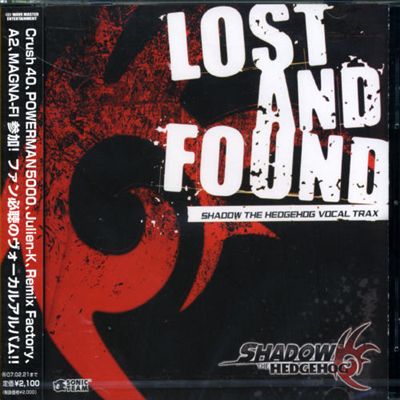Lost & Found: Shadow the Hedgehog Vocal Tracks