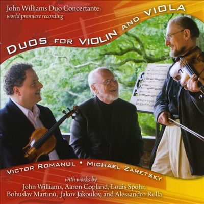 John Williams Duo Concertante; Duos For Violin and Viola