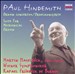 Paul Hindemith Organ Concertos; Suite for Mechanical Organ
