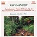 Rachamaninov: Piano Sonata No. 2; Variations on a theme by Chopin