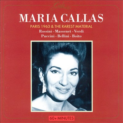 Maria Callas in Paris 1963 and the Rarest Material