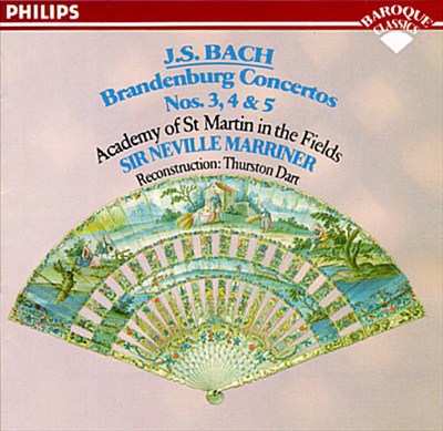 Bach: Brandenburg Concertos Nos. 3, 4 & 5