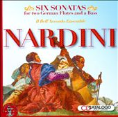 Nardini: Six Sonatas for Two German Flutes and a Bass