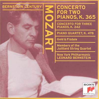 Mozart: Piano Concertos K. 365 & 242; Piano Quartet, D. 478