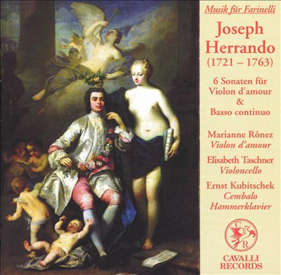 Joseph Herrando: 6 Sonaten für Violon d'amour & Basso continuo