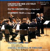 Bach: Concerto for Oboe and Violin BWV1060a; Carl Stamitz: Flute Concerto No. 1; Mozart: Symphony No. 29